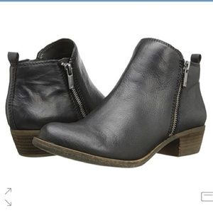 Lucky Brand Basel leather bootie 🤤